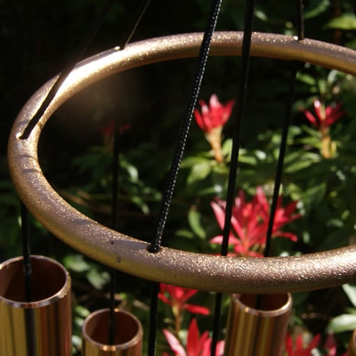 Carillon auréole tube cuivré 91cm Vitis In Situ