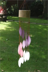 Spirale de feuilles, fleur de cerisier